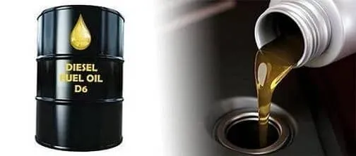 D6 Virgin Fuel Oil - View 1